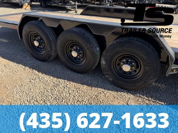 7x24 Double A Pro Series CT Tilt Trailer - 23K GVWR - Torsion Axles
