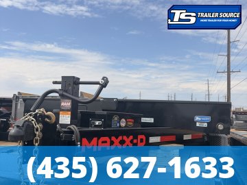 8.5x24 Maxx-D T6X Wide Body w/ Drive Over Fenders Power Tilt Trailer - 14K GVWR - D-Rings, Winch Plate