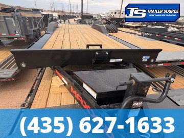8.5x24 Maxx-D T6X Wide Body w/ Drive Over Fenders Power Tilt Trailer - 14K GVWR - D-Rings, Winch Plate