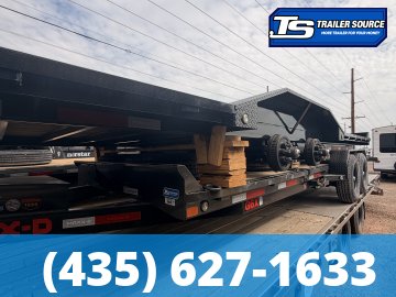8.5x24 Maxx-D T6X Wide Body w/ Drive Over Fenders Power Tilt Trailer - 14K GVWR - D-Rings, Winch Plate