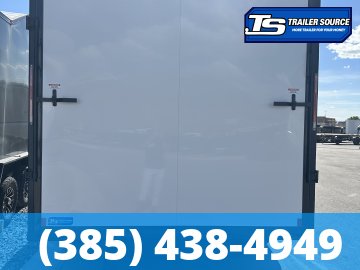 8.5x16 Look Element SE Enclosed Cargo Trailer - 7'6" Interior - 10K GVWR - .080 PolyCor, Black Out Package, Drive Over Wheel Boxes, Rear Spoiler w/ Load Lights