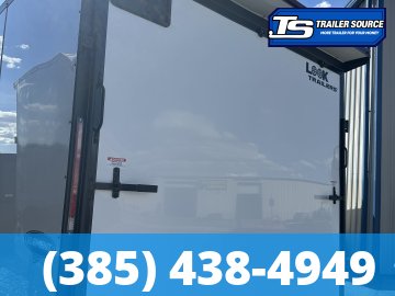 8.5x16 Look Element SE Enclosed Cargo Trailer - 7'6" Interior - 10K GVWR - .080 PolyCor, Black Out Package, Drive Over Wheel Boxes, Rear Spoiler w/ Load Lights