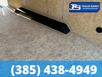 8.5x16 Look Element SE Enclosed Cargo Trailer - 7'6" Interior - 10K GVWR - .080 PolyCor, Black Out Package, Drive Over Wheel Boxes, Rear Spoiler w/ Load Lights