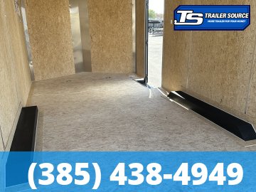 8.5x16 Look Element SE Enclosed Cargo Trailer - 7'6" Interior - 10K GVWR - .080 PolyCor, Black Out Package, Drive Over Wheel Boxes, Rear Spoiler w/ Load Lights