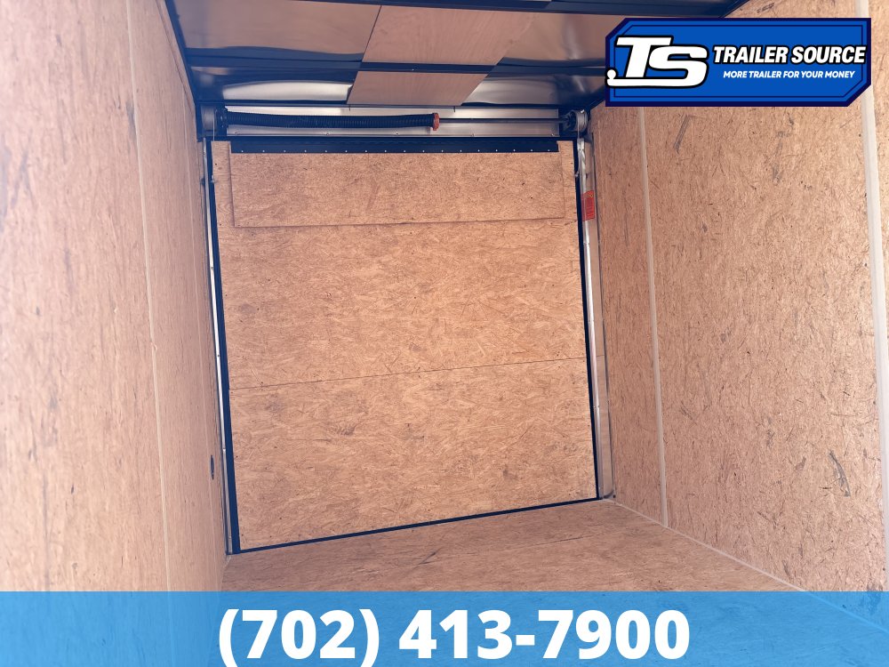 7x14 Look ST DLX Enclosed Cargo Trailer - 7'0" Interior - 7K GVWR - .080 PolyCor, 16" Cross Member Upgrade, Alloy Wheels