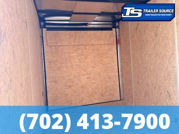 7x14 Look ST DLX Enclosed Cargo Trailer - 7'0" Interior - 7K GVWR - .080 PolyCor, 16" Cross Member Upgrade, Alloy Wheels