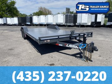 8.5x22 Lamar CC Wide Body w/ Drive Over Fenders Flatbed Car Hauler