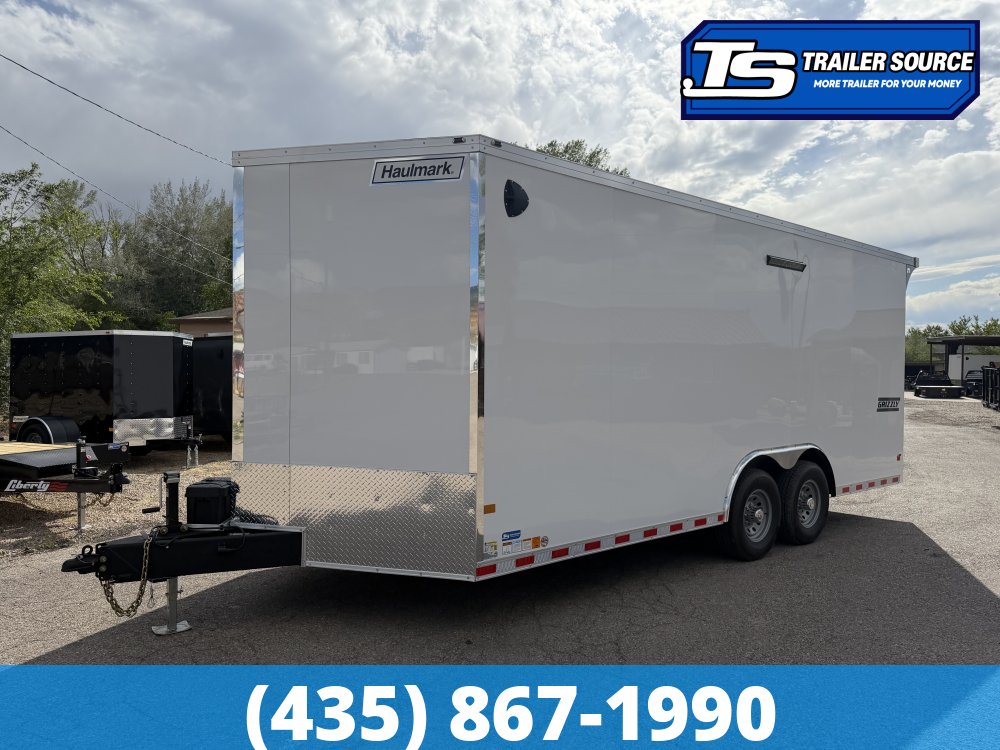 8.5x20 Haulmark Grizzly HD Contractor Edition Enclosed Cargo Trailer - 7'6" Interior - 14K GVWR -