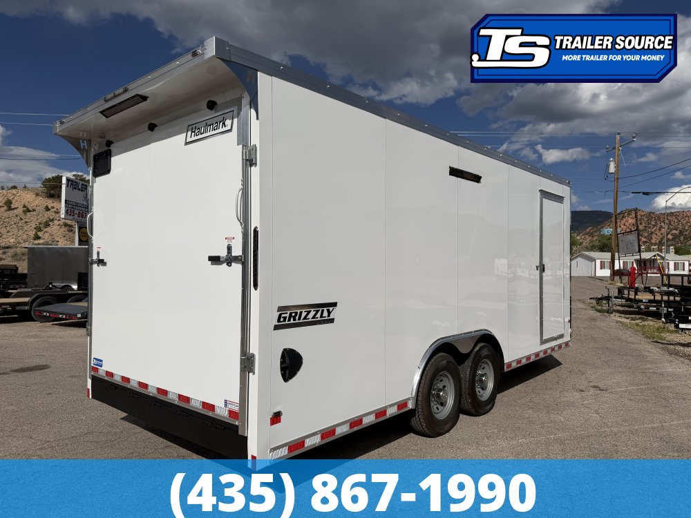 8.5x20 Haulmark Grizzly HD Contractor Edition Enclosed Cargo Trailer - 7'6" Interior - 14K GVWR -