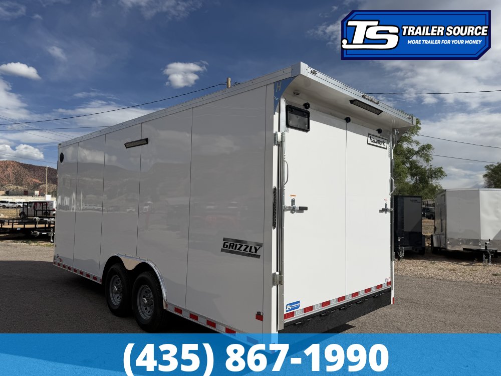 8.5x20 Haulmark Grizzly HD Contractor Edition Enclosed Cargo Trailer - 7'6" Interior - 14K GVWR -