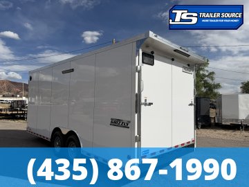 8.5x20 Haulmark Grizzly HD Contractor Edition Enclosed Cargo Trailer - 7'6" Interior - 14K GVWR -