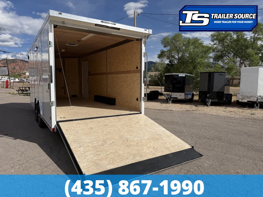 8.5x20 Haulmark Grizzly HD Contractor Edition Enclosed Cargo Trailer - 7'6" Interior - 14K GVWR -