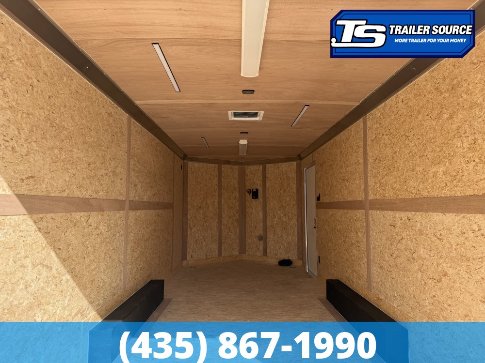 8.5x20 Haulmark Grizzly HD Contractor Edition Enclosed Cargo Trailer - 7'6" Interior - 14K GVWR -