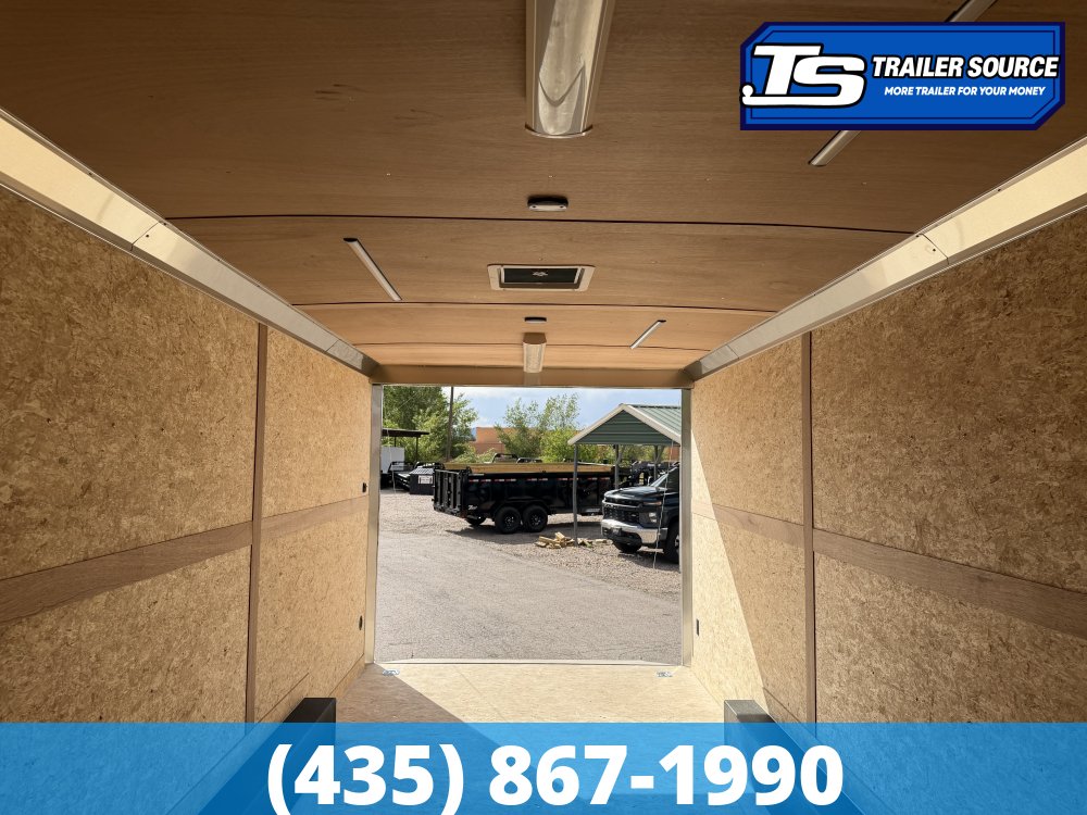 8.5x20 Haulmark Grizzly HD Contractor Edition Enclosed Cargo Trailer - 7'6" Interior - 14K GVWR -