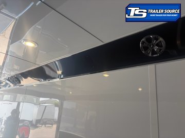 8.5x24 Haulmark Edge Sportsman Pkg Enclosed Car Hauler Trailer - 7'10" Interior - 12K GVWR -