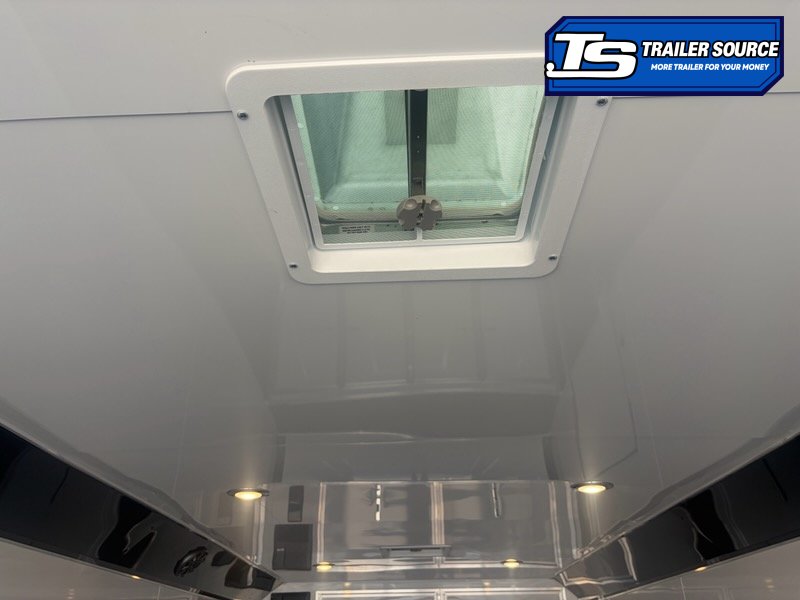 8.5x24 Haulmark Edge Sportsman Pkg Enclosed Car Hauler Trailer - 7'10" Interior - 12K GVWR -