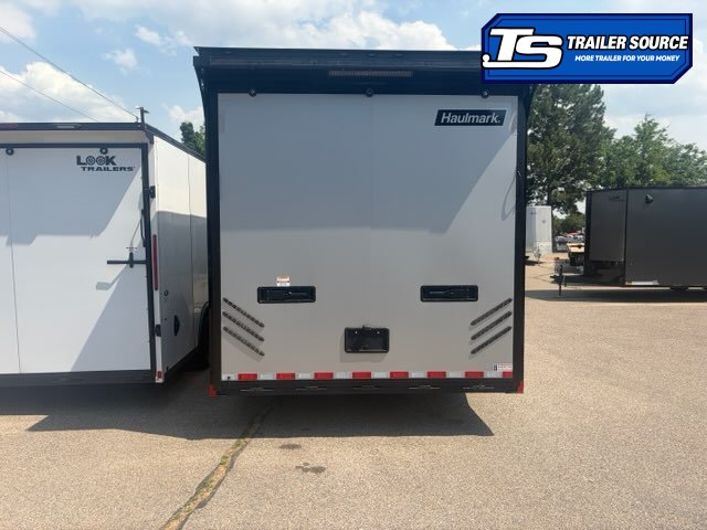 8.5x24 Haulmark Edge Sportsman Pkg Enclosed Car Hauler Trailer - 7'10" Interior - 12K GVWR -