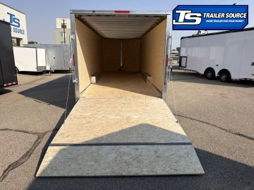 8.5x24 Alcom Aluminum EZ Hauler XLT Auto Trailer - 7'0" Interior - 10K GVWR -