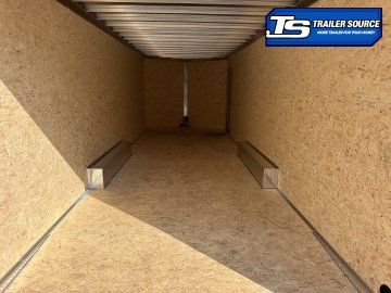 8.5x24 Alcom Aluminum EZ Hauler XLT Auto Trailer - 7'0" Interior - 10K GVWR -