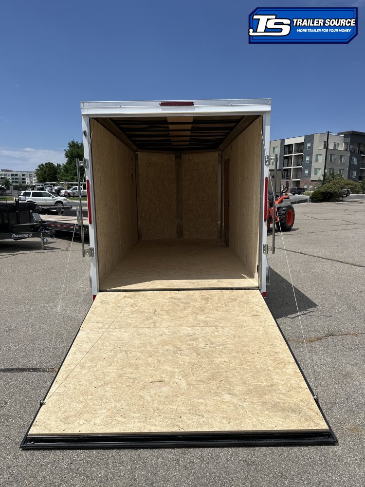 7x14 Look ST DLX Enclosed Cargo Trailer - 7'0" Interior - 7K GVWR - .080 PolyCor
