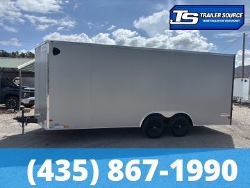 8.5x20 Haulmark Passport DELUXE Enclosed Cargo Trailer - 7'6" Interior - 10K GVWR - .080 PolyCor, Dovetail