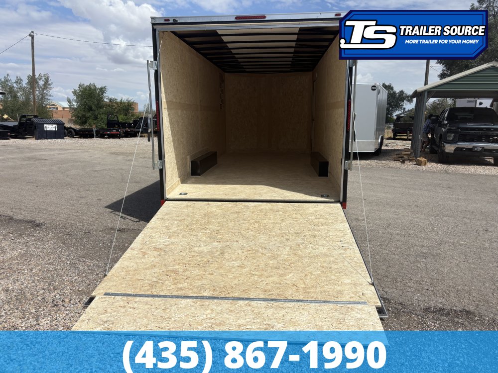 8.5x20 Haulmark Passport DELUXE Enclosed Cargo Trailer - 7'6" Interior - 10K GVWR - .080 PolyCor, Dovetail