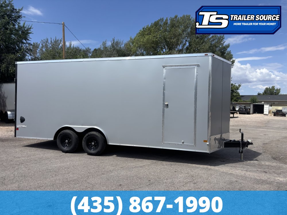 8.5x20 Haulmark Passport DELUXE Enclosed Cargo Trailer - 7'6" Interior - 10K GVWR - .080 PolyCor, Dovetail