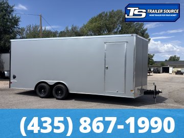8.5x20 Haulmark Passport DELUXE Enclosed Cargo Trailer - 7'6" Interior - 10K GVWR - .080 PolyCor, Dovetail