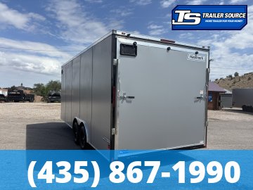 8.5x20 Haulmark Passport DELUXE Enclosed Cargo Trailer - 7'6" Interior - 10K GVWR - .080 PolyCor, Dovetail