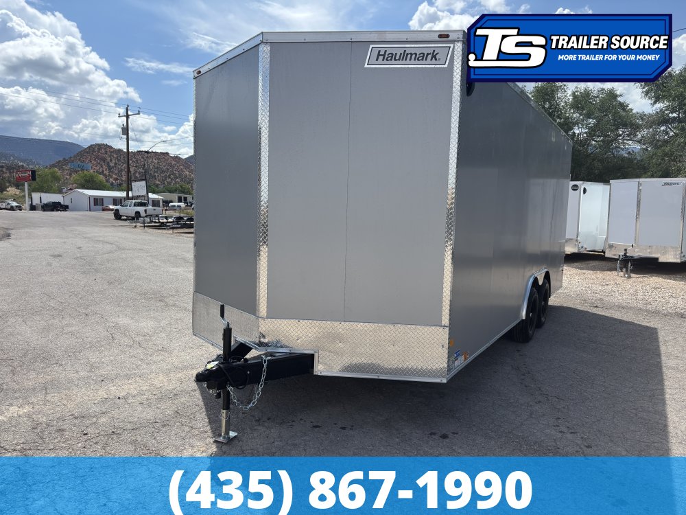 8.5x20 Haulmark Passport DELUXE Enclosed Cargo Trailer - 7'6" Interior - 10K GVWR - .080 PolyCor, Dovetail