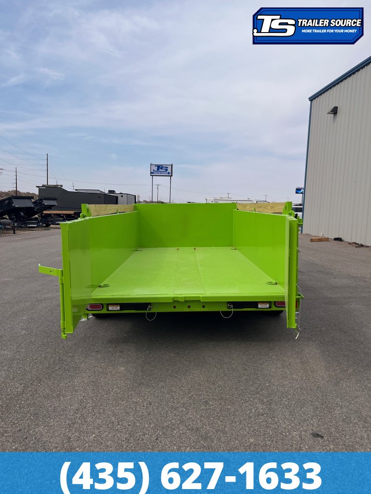 7x14 Diamond C LPT 207 Pacesetter Pkg Dump Trailer - 32" Sides - 14K GVWR -