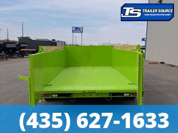 7x14 Diamond C LPT 207 Pacesetter Pkg Dump Trailer - 32" Sides - 14K GVWR -