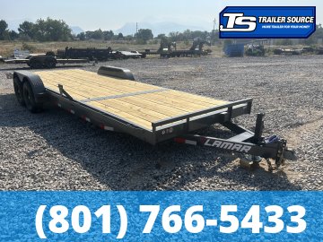 7x24 Lamar CC Flatbed Car Hauler Trailer - 10K GVWR -