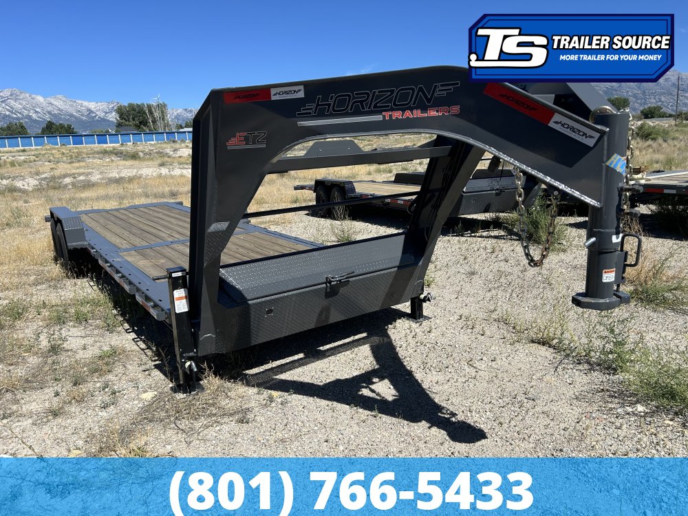 7x26 Horizon ETZ Gooseneck Tilt Trailer - 15.7K GVWR -