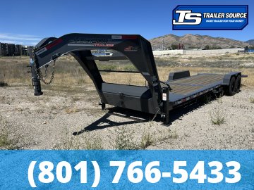 7x26 Horizon ETZ Gooseneck Tilt Trailer - 15.7K GVWR -