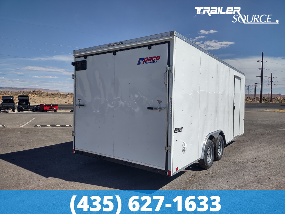 8.5x20 Pace American Journey 7'0" Interior 7K Enclosed Cargo