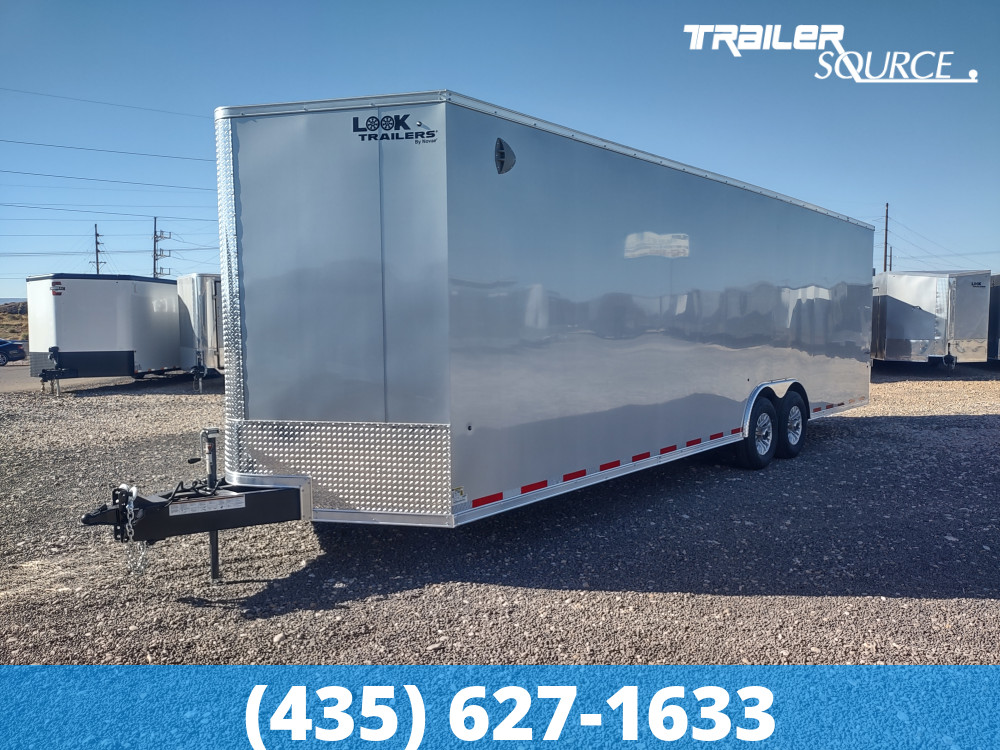 8.5x28 Look Vision 7'6" Interior 14K Enclosed Car Hauler