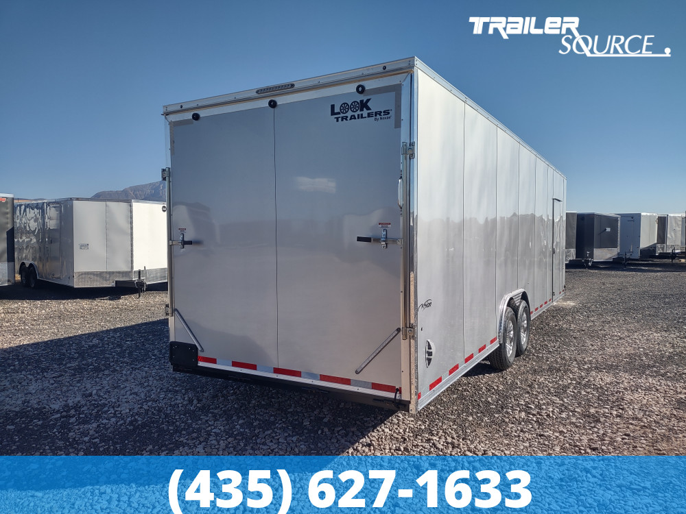 8.5x28 Look Vision 7'6" Interior 14K Enclosed Car Hauler
