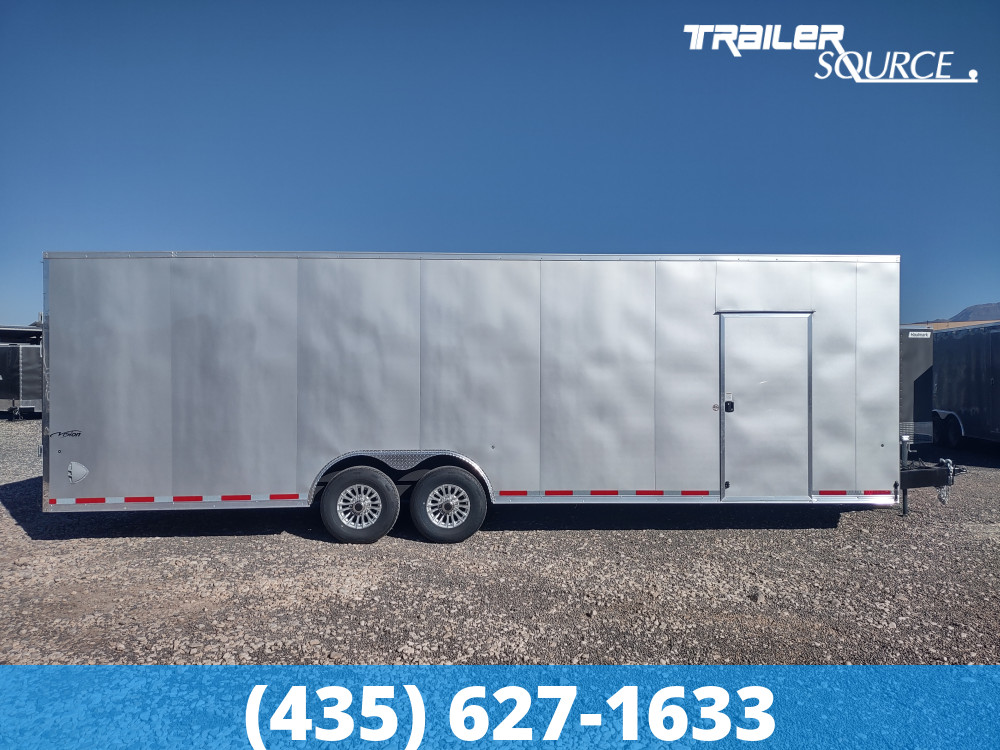 8.5x28 Look Vision 7'6" Interior 14K Enclosed Car Hauler