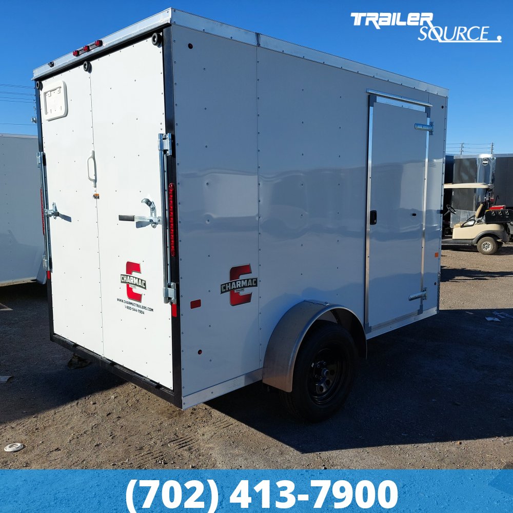 6x10 Charmac Atlas 6'6" Interior 3.5K Enclosed Cargo