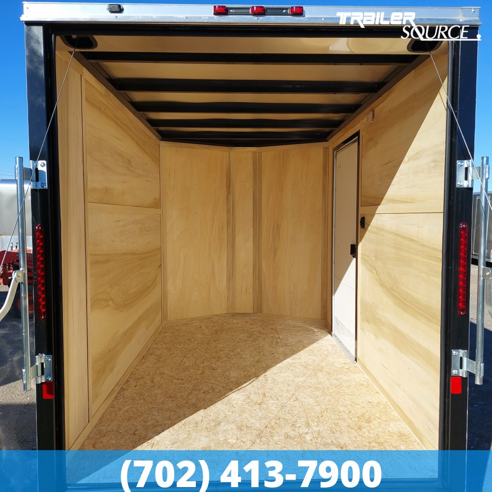 6x10 Charmac Atlas 6'6" Interior 3.5K Enclosed Cargo