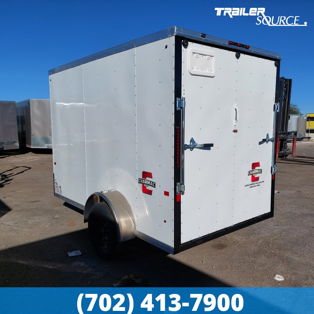 6x10 Charmac Atlas 6'6" Interior 3.5K Enclosed Cargo