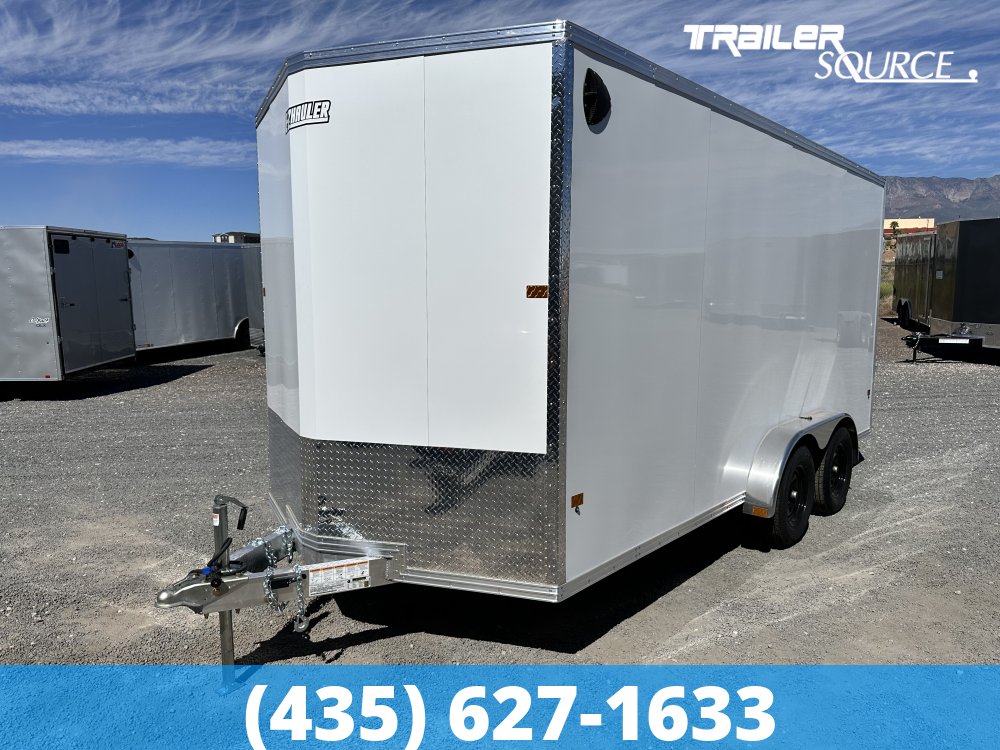 7.5x16 Alcom EZ Hauler 7'0" Interior Enclosed Cargo