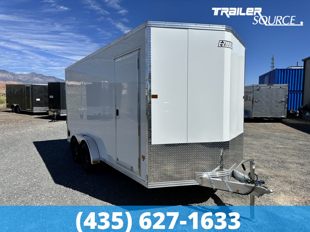 7.5x16 Alcom EZ Hauler 7'0" Interior Enclosed Cargo