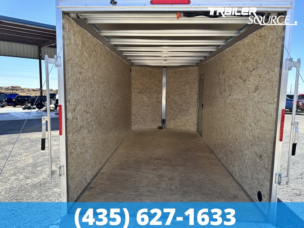 7.5x16 Alcom EZ Hauler 7'0" Interior Enclosed Cargo