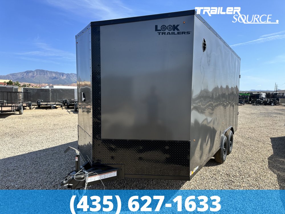 8.5x16 Look Element SE 7'6" Interior 10K Tandem Axle Enclosed Cargo
