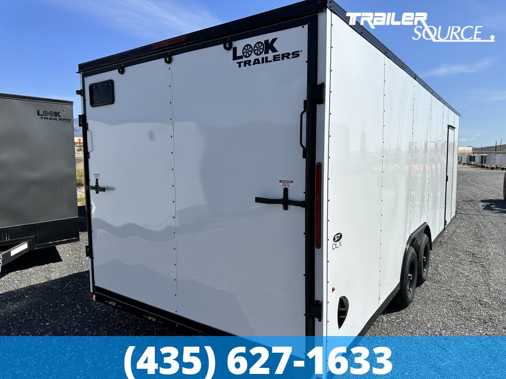 8.5x24 Look ST DLX 7'0" Interior 10K Tandem Axle Enclosed Cargo