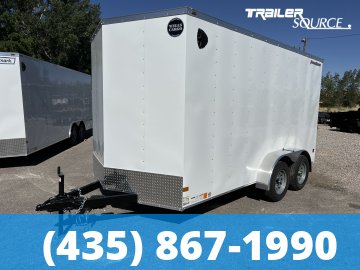 7x14 Wells Cargo FastTrac 7'0" Interior 7K Tandem Axle Enclosed Cargo