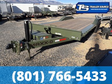 8.5x24 Maxx-D T8X Power Tilt Trailer -  17.5K GVWR - Hydraulic Jack(s)