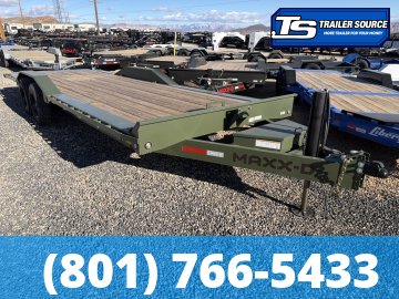 8.5x24 Maxx-D T8X Power Tilt Trailer -  17.5K GVWR - Hydraulic Jack(s)